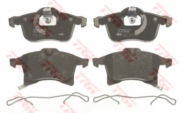 TRW GTD1143 Brake Set, disc brakes